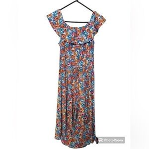 Buttercup Floral Print Jumpsuit